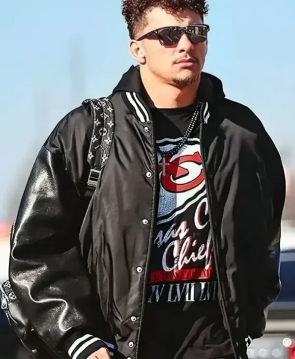 Patrick Mahomes Letterman Varsity Jacket