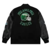 Philadelphia Eagles Black Varsity Jacket
