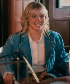 Renee Rapp The Sex Lives Of College Girls S03 Denim Blazer For Sale