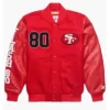 San Francisco Jerry Rice GOAT Letterman Jacket