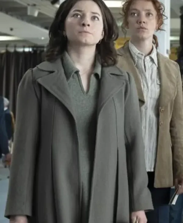 Say Nothing 2024 Marian Price Grey Wool Coat