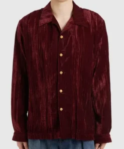 Shop Now The Voice Season 26 J. Paul Red Velour Shirt For Men And Women