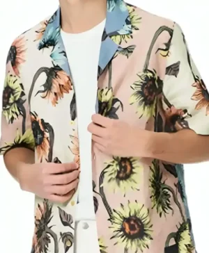 Shrinking S02 Michael Urie Sunflower Shirt
