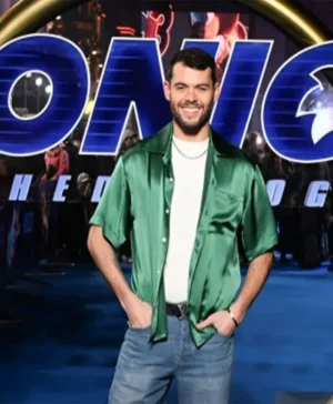 Sonic The Hedgehog 3 Joe Blackman Silk Shirt