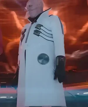 Sonic the Hedgehog 3 Gerald Robotnik White Belted Coat