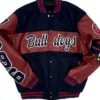 South Carolina State Bulldogs Ole Skool Black Letterman Jacket