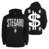 Stegaro 1967 Black Pullover Hoodie