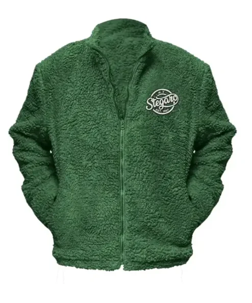 Stegaro Green Fur Jacket
