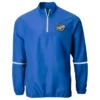Stegaro Half Zip-Up Blue Jacket