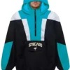 Stegaro Hooded Half Zip-Up Jacket