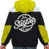 Stegaro Yellow And Black Jacket