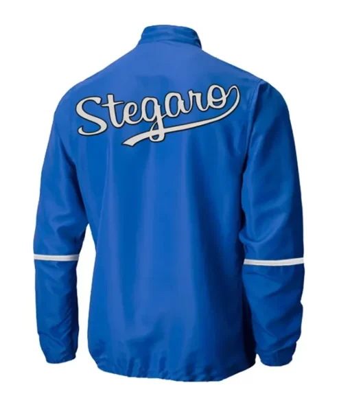 Stegaro Zip-Up Blue Jacket