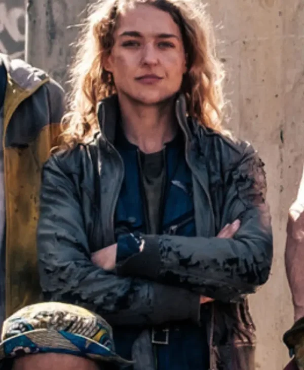 Street Trash 2024 Donna Cormack-thomson Black Leather Jacket