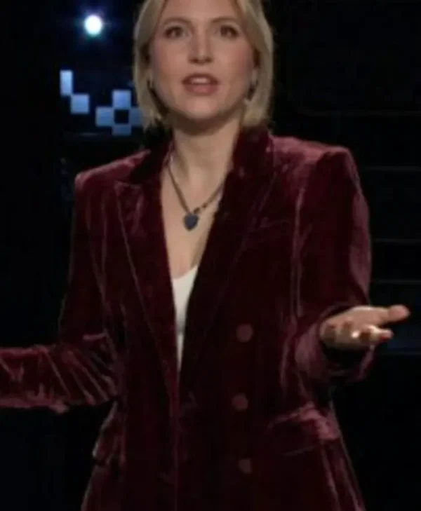 Taylor Tomlinson After Midnight 2024 Velvet Blazer