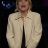 Taylor Tomlinson After Midnight 2024 White Cropped Jacket
