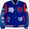 Tennessee State Motto 3.0 Blue Varsity Jacket