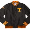 Tennessee Volunteers Dark Mode Black Varsity Jacket
