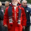 The Man With The Bag Arnold Schwarzenegger Red Wool Coat