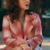 The Sex Lives of College Girls Kimberly Finkle Plaid Coat