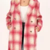 The Sex Lives of College Girls Kimberly Finkle Plaid Coat For Sale