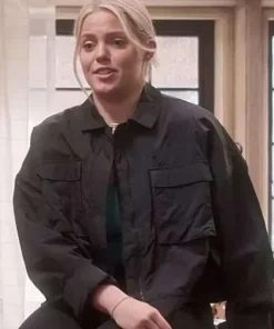The Sex Lives of College Girls Reneé Rapp Black Puffer Jacket