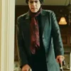 The Sticky Jamie Lee Curtis Black Leather Coat
