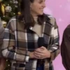 The Today Show 2024 Checkered Wool Trench Coat