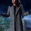 The Traitors UK 2024 Claudia Winkleman Grey Coat For Sale