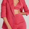 The Voice S26 Christina Eagle Hot Pink Blazer