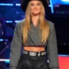 The Voice S26 Georgia Starnes Grey Blazer