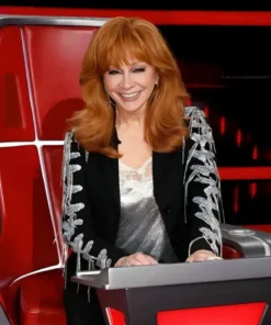 The Voice S26 Reba McEntire Embellished Wool Jacket