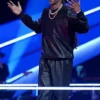 The Voice S26 Snoop Dogg Leather Black Tracksuit