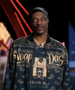 The Voice S26 Snoop Dogg Vintage Bomber Jacket
