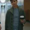 Tig Notaro Your Place or Mine 2023 Wool Coat