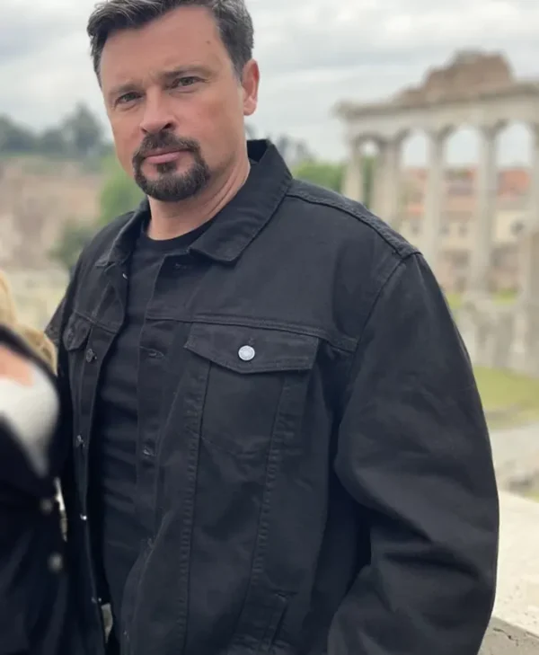 Tom Welling Movie Mafia Wars 2024 Black Jacket For Sale