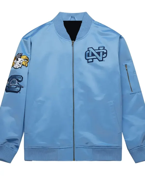 University of North Carolina Vintage Logo Light Blue Jacket