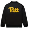 University of Pittsburgh Louis Riddick Lightweight Satin Zip Jacket Back