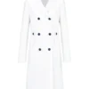 Unstoppable Premiere Jennifer Lopez White Trench Coat For Sale