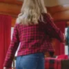 Unwrapping Christmas Olivia’s Reunion 2024 Cindy Busby Plaid Jacket Back