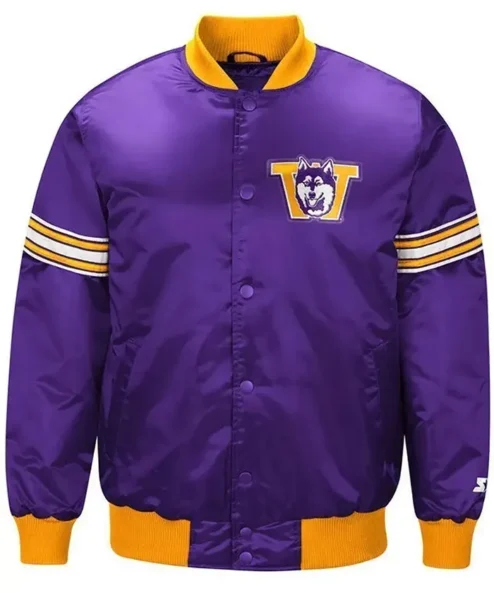 Washington Huskies Draft Pick Purple Satin Jacket