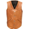 Western Style Brown Vest