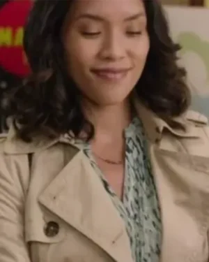 Workin’ Moms S05 Jessalyn Wanlim Cotton Trench Coat