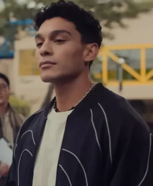 XO Kitty S02 Q Black Bomber Jacket