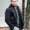 Zac Efron Awkward Moment Black Cotton Jacket
