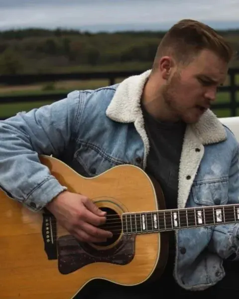 Zach Bryan Blue Jean Jacket For Men