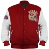 80’s San Francisco 49ers Team Red Letterman Jacket