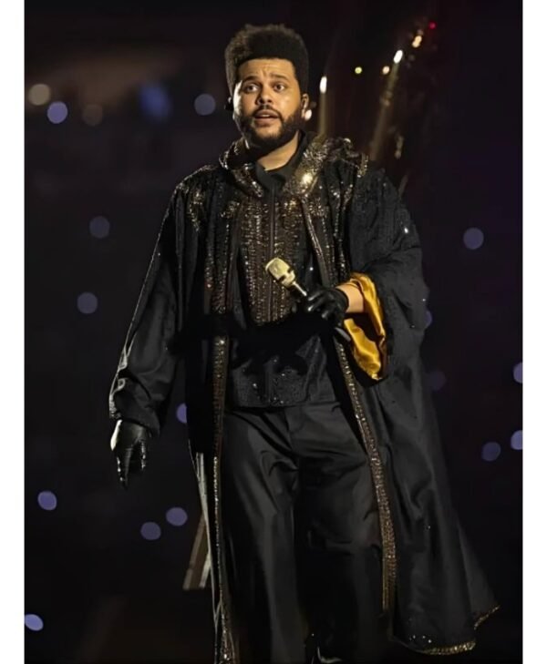 The Weeknd 2025 After Hours Til Dawn Tour Trench Coat
