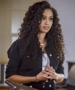 All American Olivia Baker Black Crop Jacket