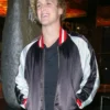American Wrestler Logan Paul Black And White Varsity Jacket