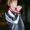 American Wrestler Logan Paul Black And White Varsity Jacket For Sale